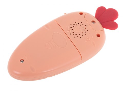 Telefon edukacyjny smartfon marchewka czerwona Telefon edukacyjny smartfon marchewka czerwona