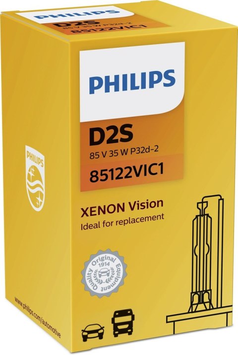 Samochodowa lampa ksenonowa Philips Vision Xenon 85122VIC1 Samochodowa lampa ksenonowa Philips Vision Xenon 85122VIC1