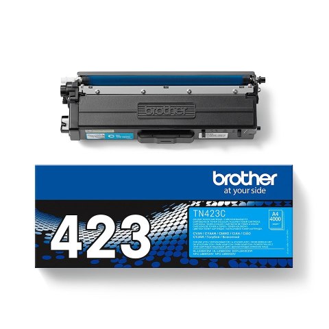 Toner Brother niebieski TN423C=TN-423C, 4000 str. Toner Brother niebieski TN423C=TN-423C, 4000 str.