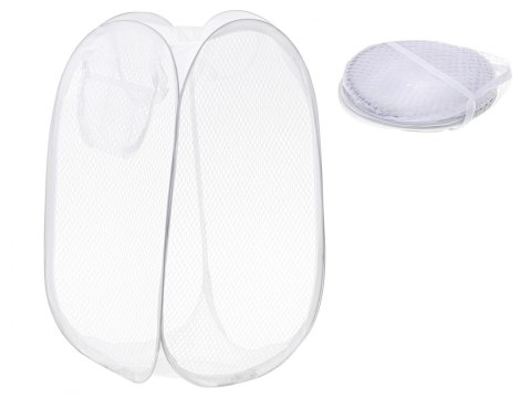 Organizer kosz pojemnik na pranie zabawki ubrania składany biały Organizer kosz pojemnik na pranie zabawki ubrania składany biały