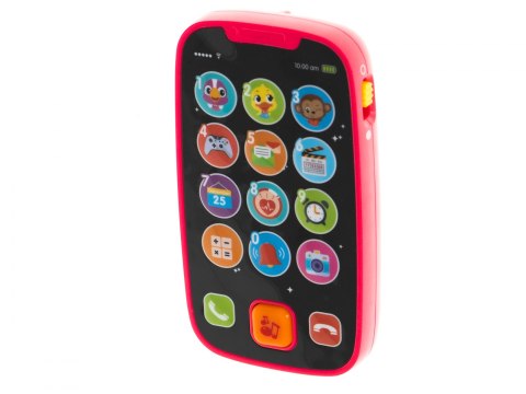 Telefon edukacyjny smartfon dla dzieci HOLA czerwony Telefon edukacyjny smartfon dla dzieci HOLA czerwony