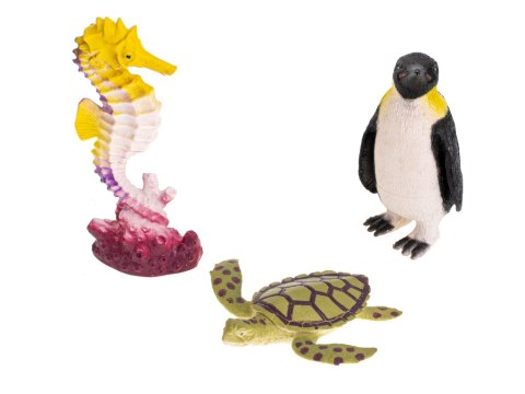 Figurki zwierzęta morskie ryby ocean zestaw żółw delfin 8szt Figurki zwierzęta morskie ryby ocean zestaw żółw delfin 8szt