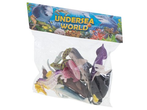 Figurki zwierzęta morskie ryby ocean zestaw żółw delfin 8szt Figurki zwierzęta morskie ryby ocean zestaw żółw delfin 8szt