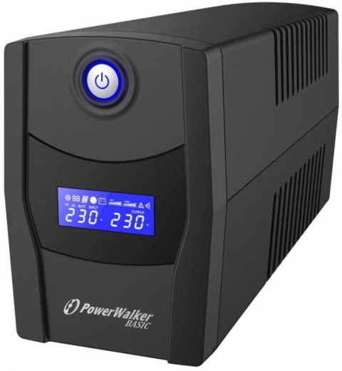 Zasilacz awaryjny POWERWALKER VI 600 STL FR 600VA Zasilacz awaryjny POWERWALKER VI 600 STL FR 600VA