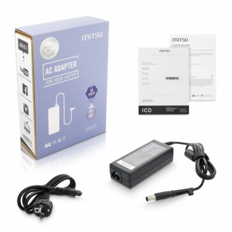ZM/HP18535P Zasilacz sieciowy MITSU 65W Wtyk z bolcem w środku 18.5V ZM/HP18535P Zasilacz sieciowy MITSU 65W Wtyk z bolcem w środku 18.5V