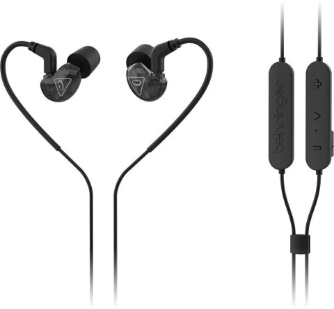 Behringer SD251-BT - słuchawki dokanałowe Bluetooth ze złączem MMCX Behringer SD251-BT - słuchawki dokanałowe Bluetooth ze złączem MMCX