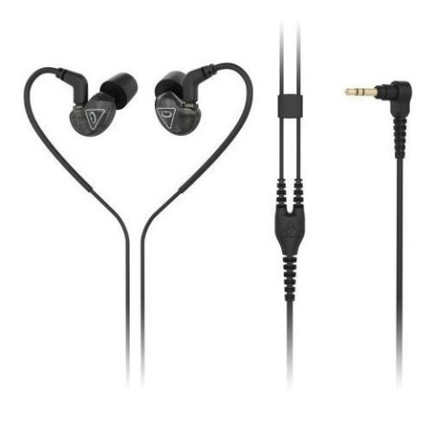 Behringer SD251-CK - słuchawki dokanałowe ze złączem MMCX, czarne Behringer SD251-CK - słuchawki dokanałowe ze złączem MMCX, czarne