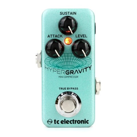 TC Electronic HyperGravity Mini Compress - efekt gitarowy TC Electronic HyperGravity Mini Compress - efekt gitarowy