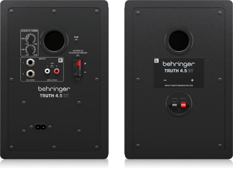 Behringer Truth 4.5 BT 2-drożny Czarny Przewodowy i Bezprzewodowy 32 W Behringer Truth 4.5 BT 2-drożny Czarny Przewodowy i Bezprzewodowy 32 W