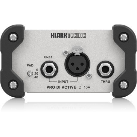 Klark Teknik DI 10A DI-box aktywny 1-kanałowy Klark Teknik DI 10A DI-box aktywny 1-kanałowy