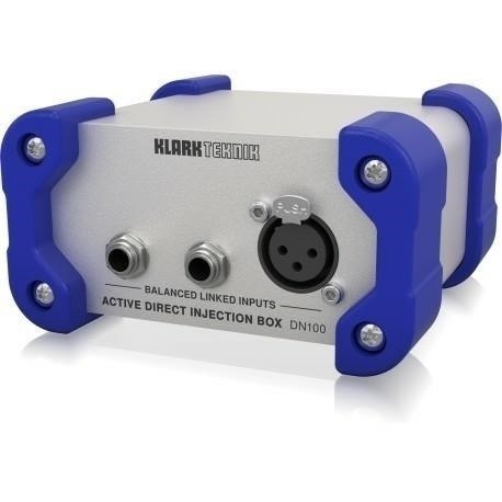 Klark Teknik DN100 V2 DI-Box aktywny 1-kanałowy Klark Teknik DN100 V2 DI-Box aktywny 1-kanałowy