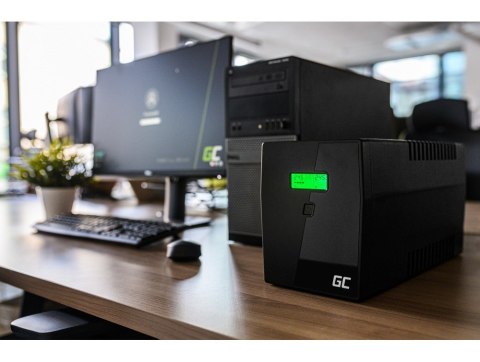 GREEN CELL ZASILACZ AWARYJNY UPS03 POWER PROOF 1000VA 600W GREEN CELL ZASILACZ AWARYJNY UPS03 POWER PROOF 1000VA 600W