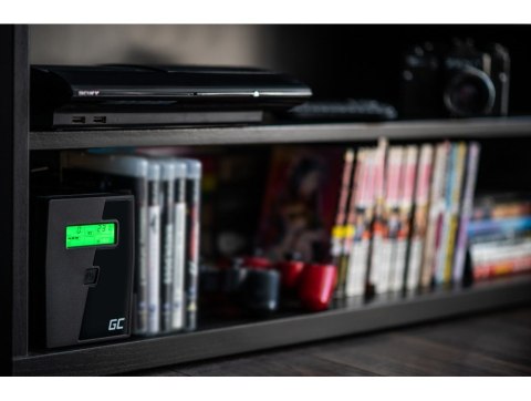 GREEN CELL ZASILACZ AWARYJNY UPS03 POWER PROOF 1000VA 600W GREEN CELL ZASILACZ AWARYJNY UPS03 POWER PROOF 1000VA 600W