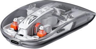 MYSZ DEFENDER IXES MM-9998 RF+BT TRANSPARENT