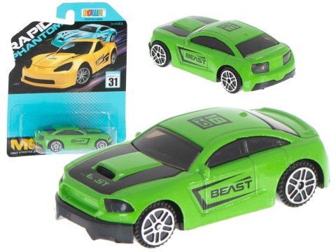 Samochód auto metalowe resorak mustang zielony 7cm Samochód auto metalowe resorak mustang zielony 7cm