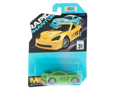 Samochód auto metalowe resorak mustang zielony 7cm Samochód auto metalowe resorak mustang zielony 7cm