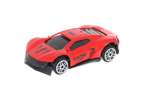 Samochód auto metalowe resorak wyścigowy czerwony 6,5cm Samochód auto metalowe resorak wyścigowy czerwony 6,5cm