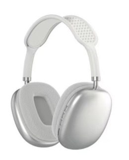 Słuchawki bezprzewodowe bluetooth klasyczne P9 srebrne Słuchawki bezprzewodowe bluetooth klasyczne P9 srebrne
