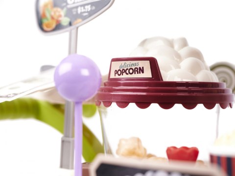 Wózek z popcornem i słodyczami dzwięki 55el.