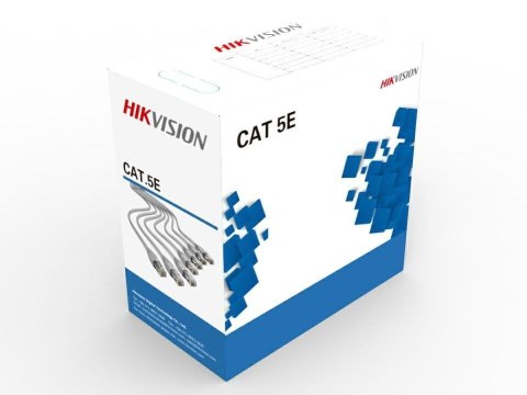 Kabel teleinformatyczny skrętka 99% z miedzi UTP HIKVISION DS-PL-5E Kabel teleinformatyczny skrętka 99% z miedzi UTP HIKVISION DS-PL-5E