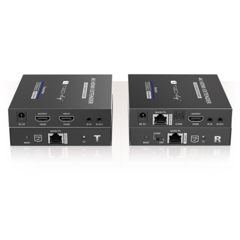 Extender HDMI 4K UHD*60Hz 70m po Skrętce Cat6/6A/7 Kaskadowy Extender HDMI 4K UHD*60Hz 70m po Skrętce Cat6/6A/7 Kaskadowy