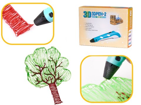 Długopis drukarka pen 3D zestaw + wkłady 9 metrów
