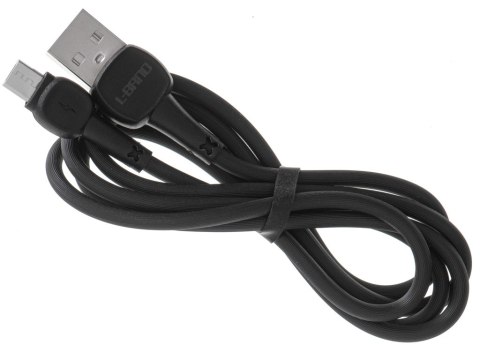 L-BRNO Kabel ładowarka Quick Charge szybkie ładowanie micro USB czarny L-BRNO Kabel ładowarka Quick Charge szybkie ładowanie micro USB czarny