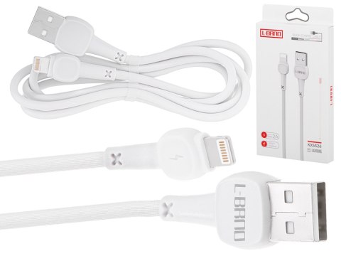 L-BRNO Kabel szybkie ładowanie Lightning biały L-BRNO Kabel szybkie ładowanie Lightning biały