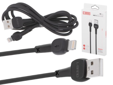 L-BRNO Kabel szybkie ładowanie Lightning czarny L-BRNO Kabel szybkie ładowanie Lightning czarny