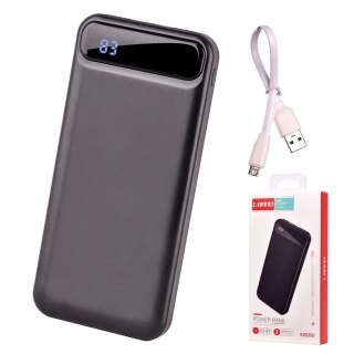 L-BRNO Power Bank PowerBank 10000mAh 2USB czarny