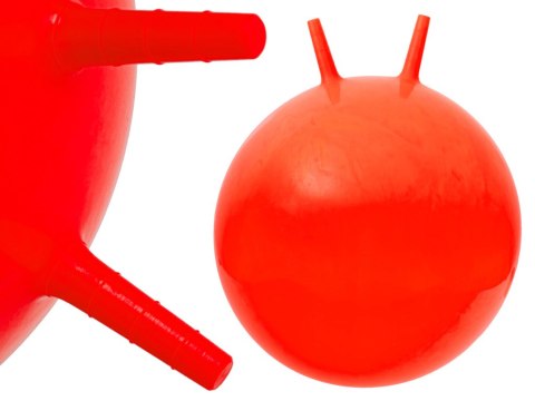 Piłka do skakania skoczek kangurek 65cm pomarańczowa Piłka do skakania skoczek kangurek 65cm pomarańczowa