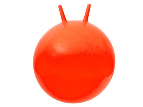Piłka do skakania skoczek kangurek 65cm pomarańczowa Piłka do skakania skoczek kangurek 65cm pomarańczowa