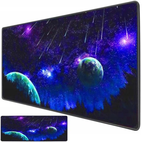 Podkładka pod mysz gamingowa kosmos 90x40cm Podkładka pod mysz gamingowa kosmos 90x40cm