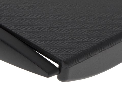 Półka organizer uchwyt na dekoder ekran TV laptopa czarny Półka organizer uchwyt na dekoder ekran TV laptopa czarny