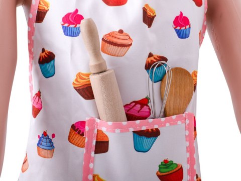 Zestaw kuchenny do gotowania fartuch + akcesoria Zestaw kuchenny do gotowania fartuch + akcesoria