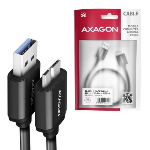 Kabel USB AXAGON USB typ A 1 Kabel USB AXAGON USB typ A 1