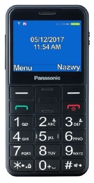 Telefon PANASONIC KX-TU155 Czarny Telefon PANASONIC KX-TU155 Czarny