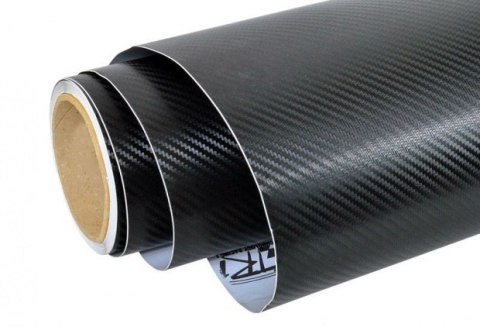 Folia rolka carbon 3D czarna 1,27x28m