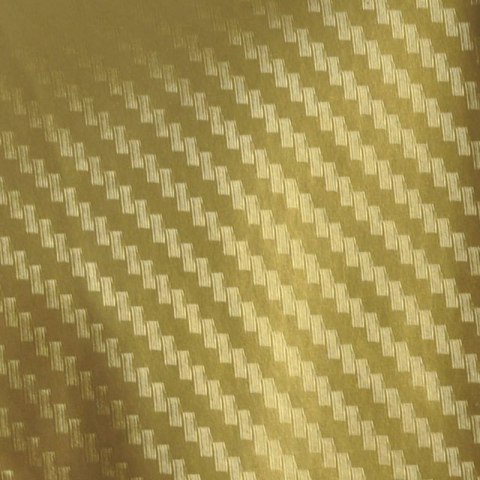 Folia rolka carbon 3D złota 1,27x28m Folia rolka carbon 3D złota 1,27x28m