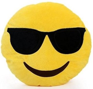 Poduszka Dekoracyjna Emotki Emoji - okulary