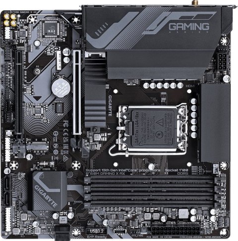 Płyta główna Gigabyte B760M GAMING X AX Płyta główna Gigabyte B760M GAMING X AX