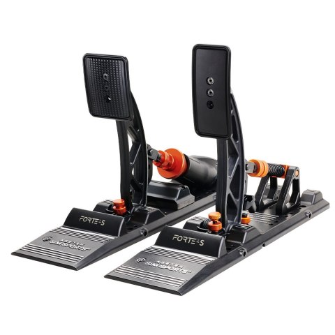 Asetek SimSports Forte S Sim Racing Pedał przepustnicy i hamulca Asetek SimSports Forte S Sim Racing Pedał przepustnicy i hamulca