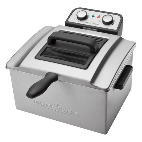 Frytownica Clatronic PC-FR 1038 (4 l; 2,0 kg; 3000W; srebrny) Frytownica Clatronic PC-FR 1038 (4 l; 2,0 kg; 3000W; srebrny)