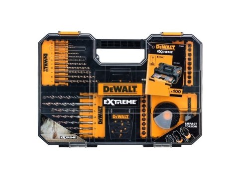 Zestaw wierteł DeWalt Extreme DT70620T-QZ (100 szt.) Zestaw wierteł DeWalt Extreme DT70620T-QZ (100 szt.)