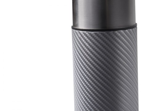 Folia odcinek carbon 4D srebrna 1,52x0,5m