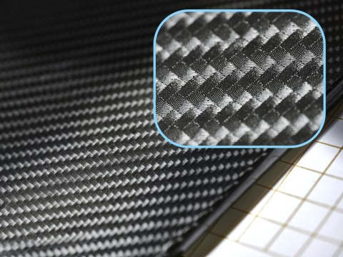 Folia odcinek carbon 5D czarna 1,52x0,5m Folia odcinek carbon 5D czarna 1,52x0,5m