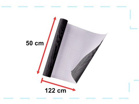Folia odcinek samoprzylepna okleina tapeta dąb czarny 1,22x0,5m Folia odcinek samoprzylepna okleina tapeta dąb czarny 1,22x0,5m
