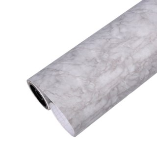 Folia odcinek samoprzylepna okleina tapeta marmur szary 1,22x0,5m