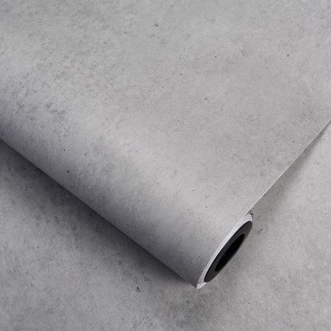 Folia odcinek samoprzylepna okleina tapeta niebiesko-szary cement 1,22x0,5m