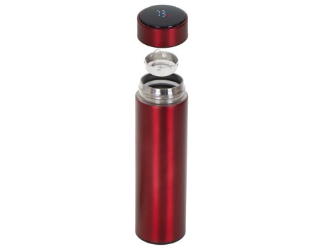 Kubek termiczny termos smart LED 500ml bordowy Kubek termiczny termos smart LED 500ml bordowy